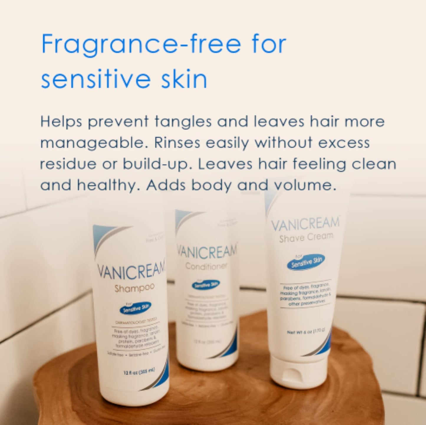 Pharmaceutical Specialties Free and Clear Hair Conditioner for Sensitive Skin, Fragrance Free, 12 oz.