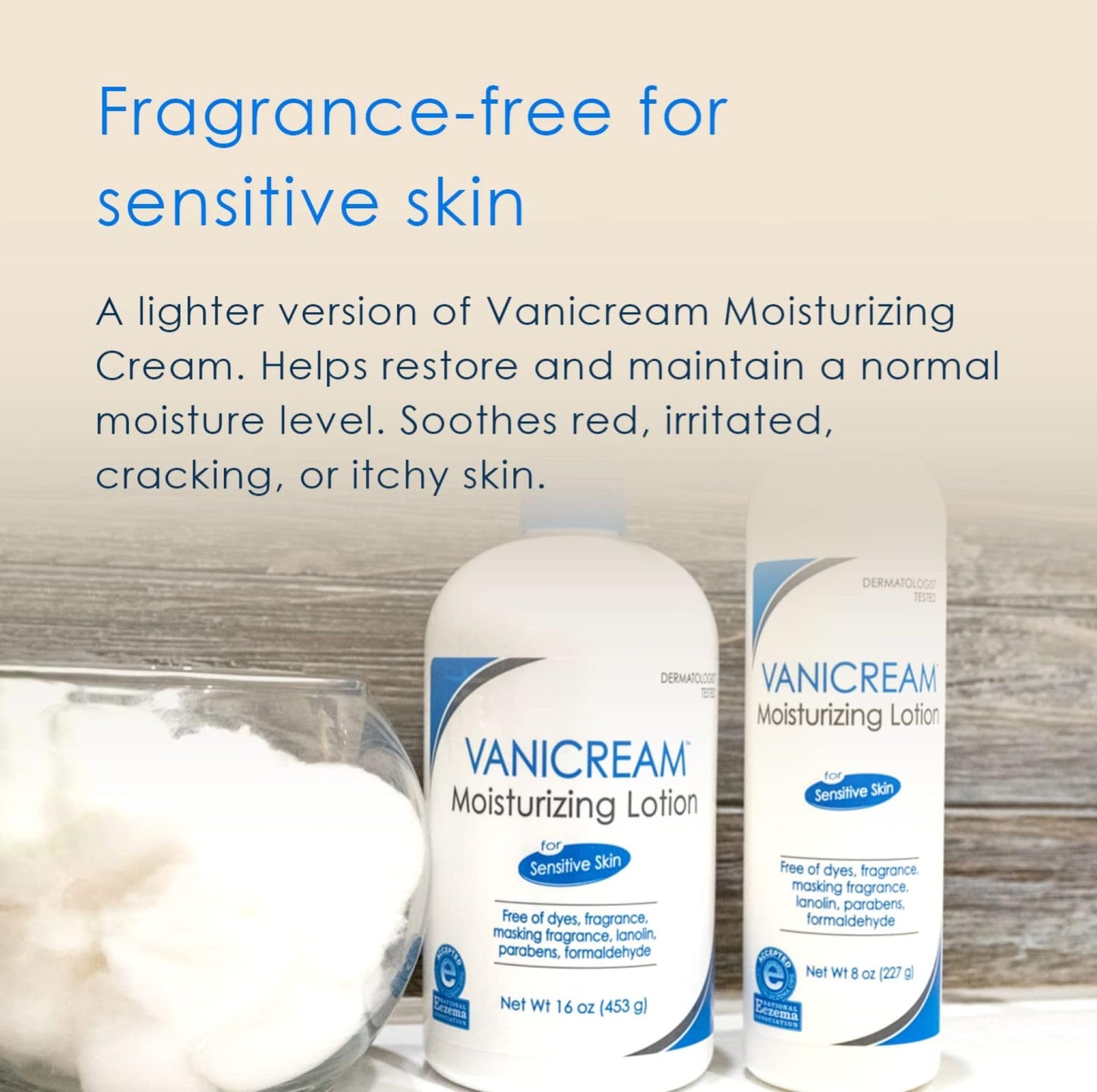 Vanicream Lite Lotion, Pump, 16 Ounce