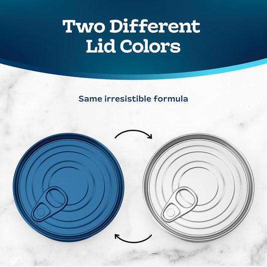 Blue Buffalo Tastefuls Flaked Wet Cat Food Variety Pack, Made with Natural Ingredients, Tuna, Chicken, Fish & Shrimp, 5.5-oz Cans (24 Count, 8 of Each) - USA IMPORT -