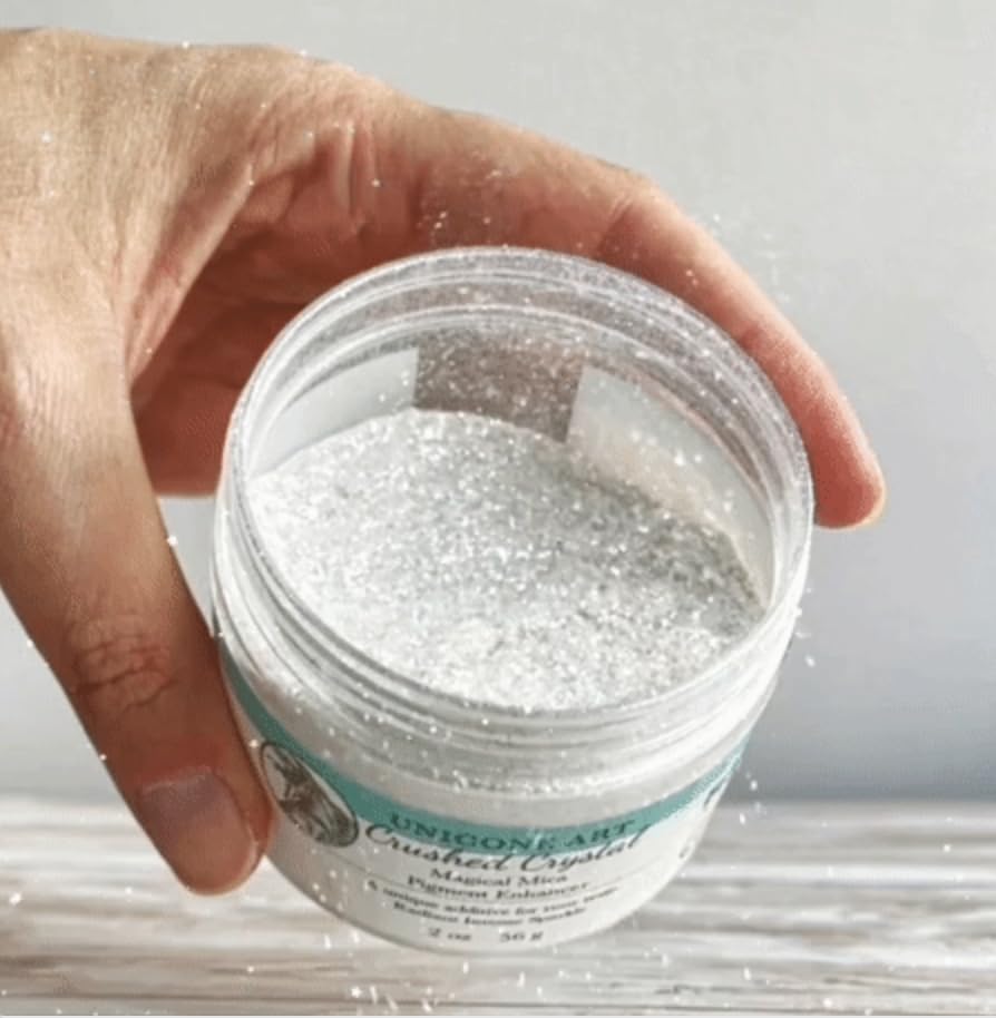 Unicone art Crushed Mica Powder, Pigment Powder for Epoxy Resin