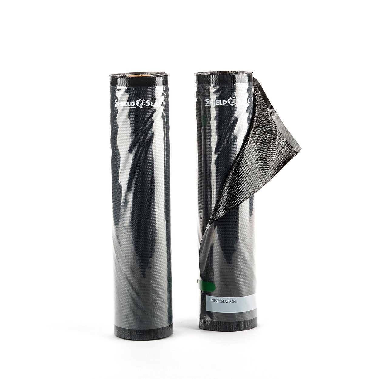 Shield N Seal 11" X 19.5' Clear & Black Vacuum Sealer Rolls SNS100 Food Storage Saver Heavy-Duty Bags Sous Vide