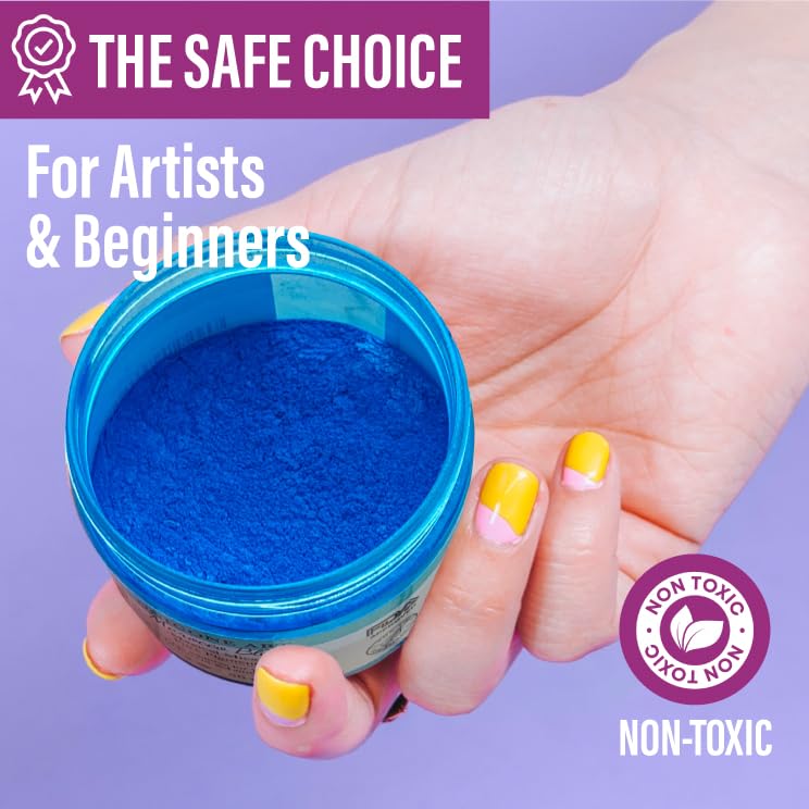 Unicone art Crushed Mica Powder, Pigment Powder for Epoxy Resin