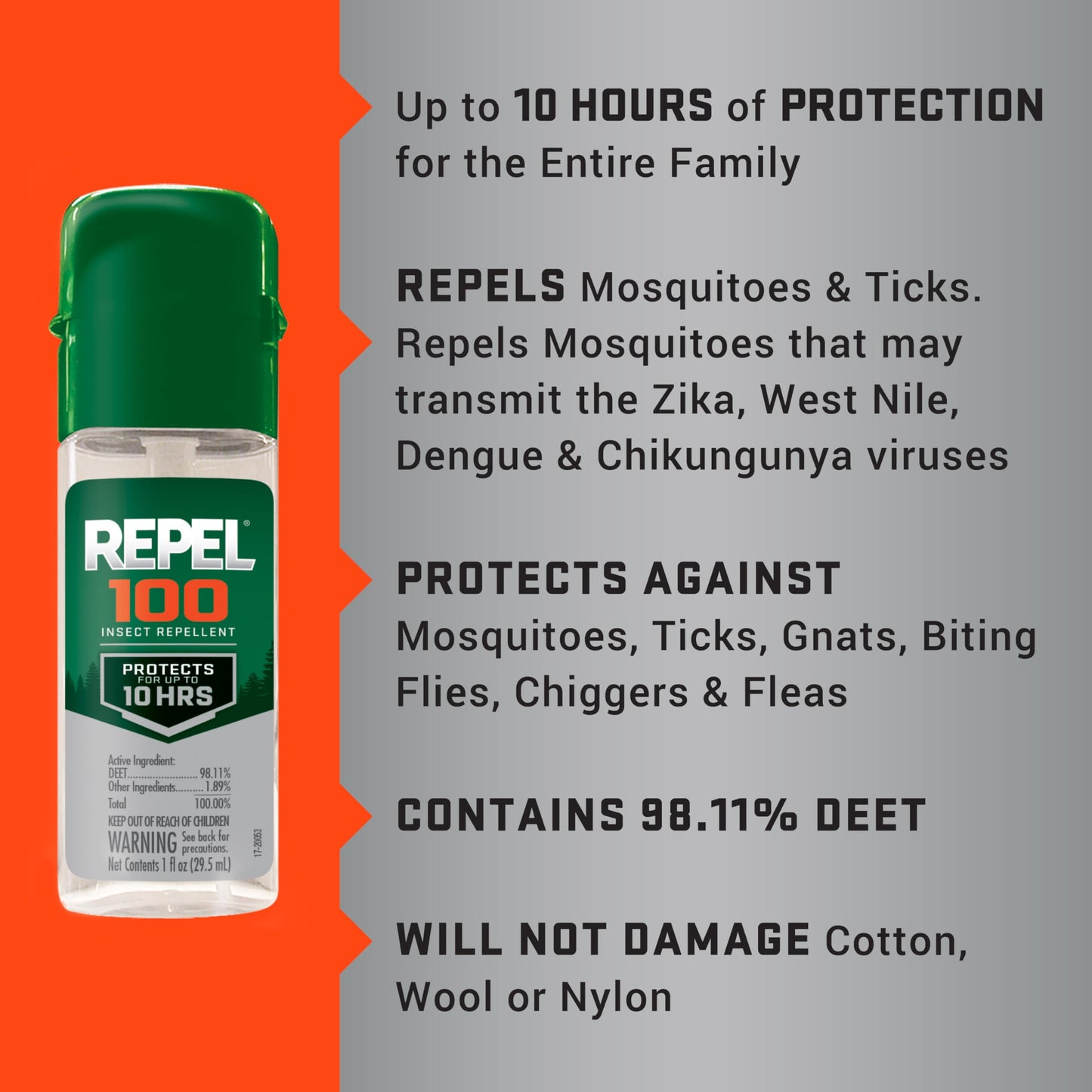 Repel 100 Insect Repellent Pump Spray