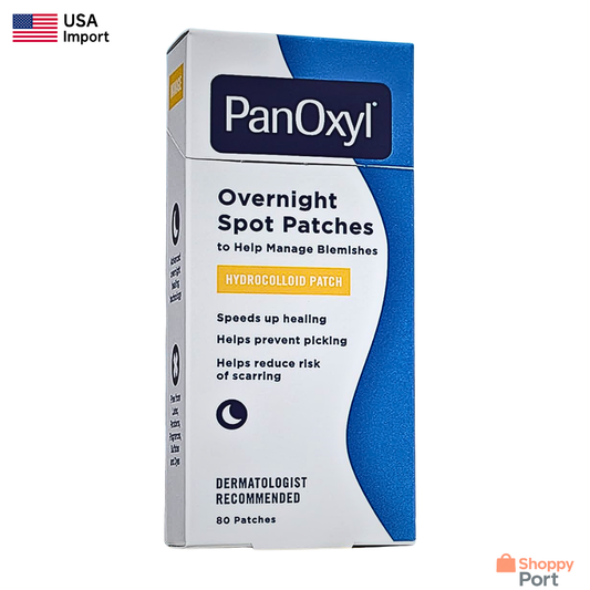 PanOxyl PM Overnight Spot Patches – 80 Count (USA Import)