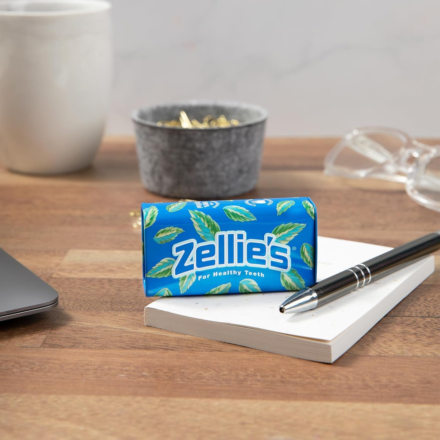 Zellie's | 100% Xylitol Cool Mint Breath Mints | No Aspartame, Gluten Free, Vegan & Kosher (540 Count - Pack of 1) - USA IMPORT -