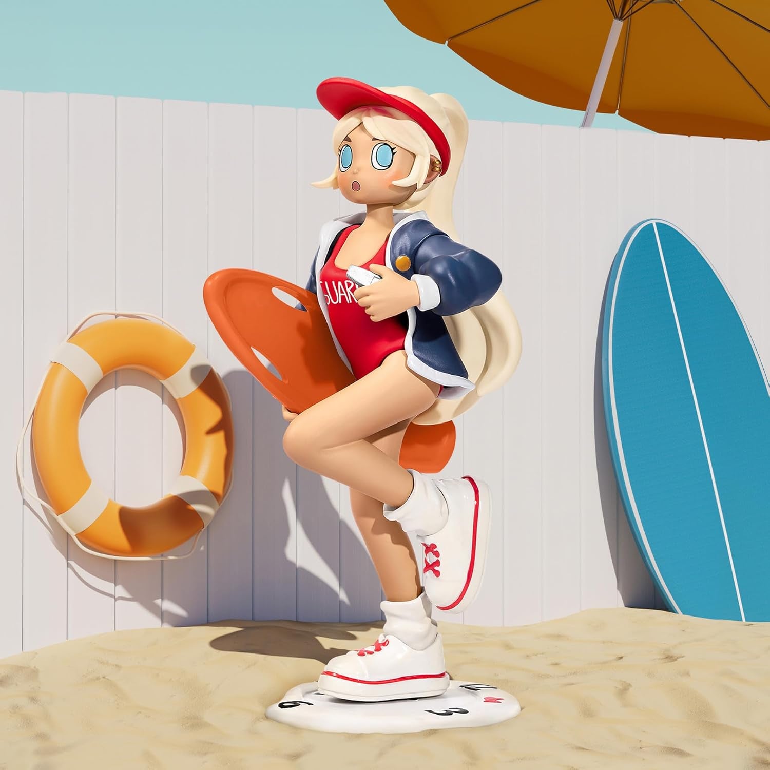 POP MART Peach Riot Rush Hour Series Figures Blind Box Figures, Random Design Action Figures Collectible Toys Home Decorations, Holiday Birthday Gifts for Girls and Boys, Single Box - USA IMPORT -