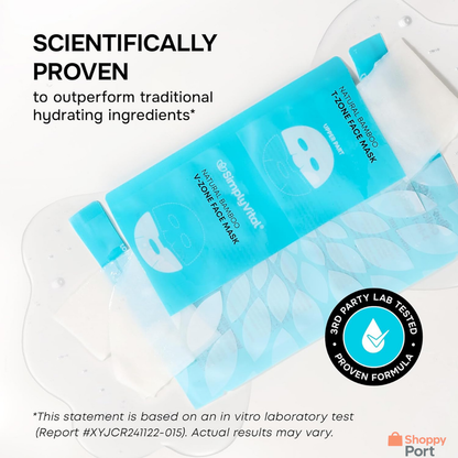 SimplyVital Collagen Facial Mask – Hydrating & Firming Sheet Masks, 7 Pack (USA Import)