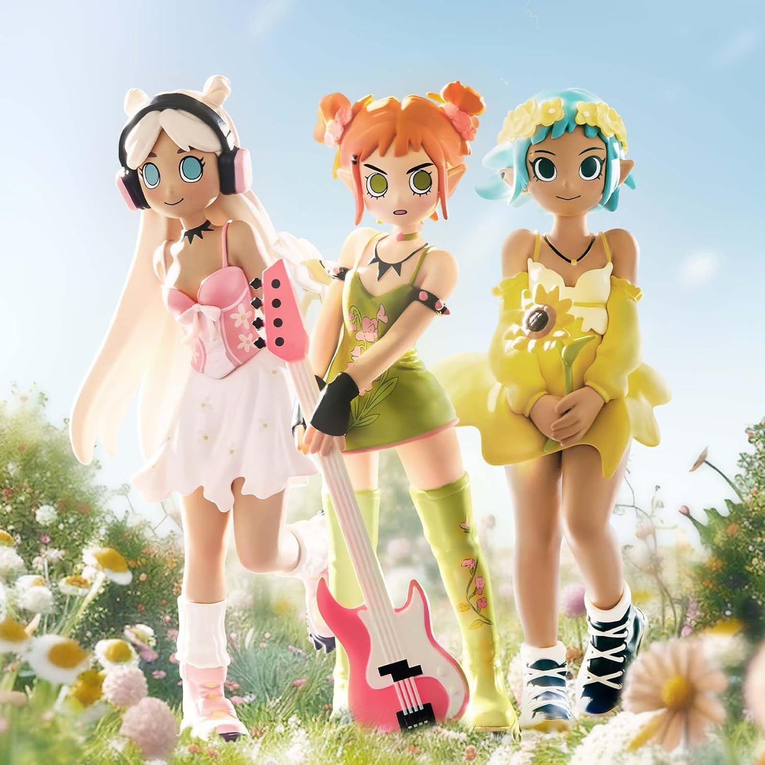 POP MART Peach Riot Punk Fairy Series Figures, Peach Riot Blind Box Figures, Random Design Action Figures Collectible Toys Home Decorations, Holiday Birthday Gifts for Girls and Boys, Single Box - USA IMPORT -