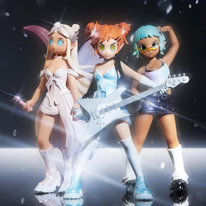 POP MART Peach Riot Punk Fairy Series Figures, Peach Riot Blind Box Figures, Random Design Action Figures Collectible Toys Home Decorations, Holiday Birthday Gifts for Girls and Boys, Single Box - USA IMPORT -