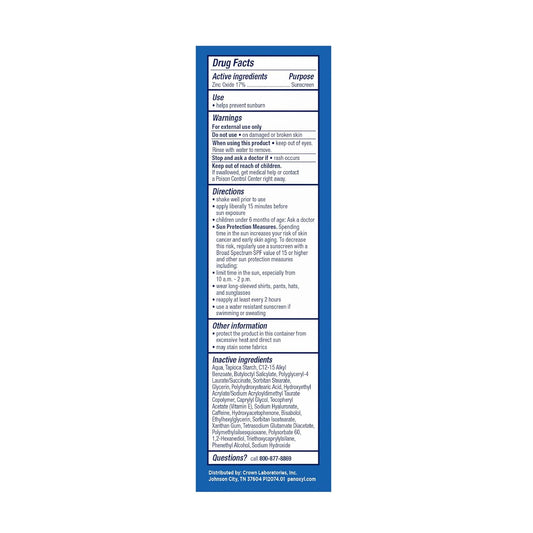 PanOxyl AM Oil Control Moisturizer, NEW Sheer Formula, Absorbs Excess Oil and Reduces Shine, with Mineral Sunscreen for Acne Prone and Oily Skin - SPF 30 - 1.7 oz - USA IMPORT -