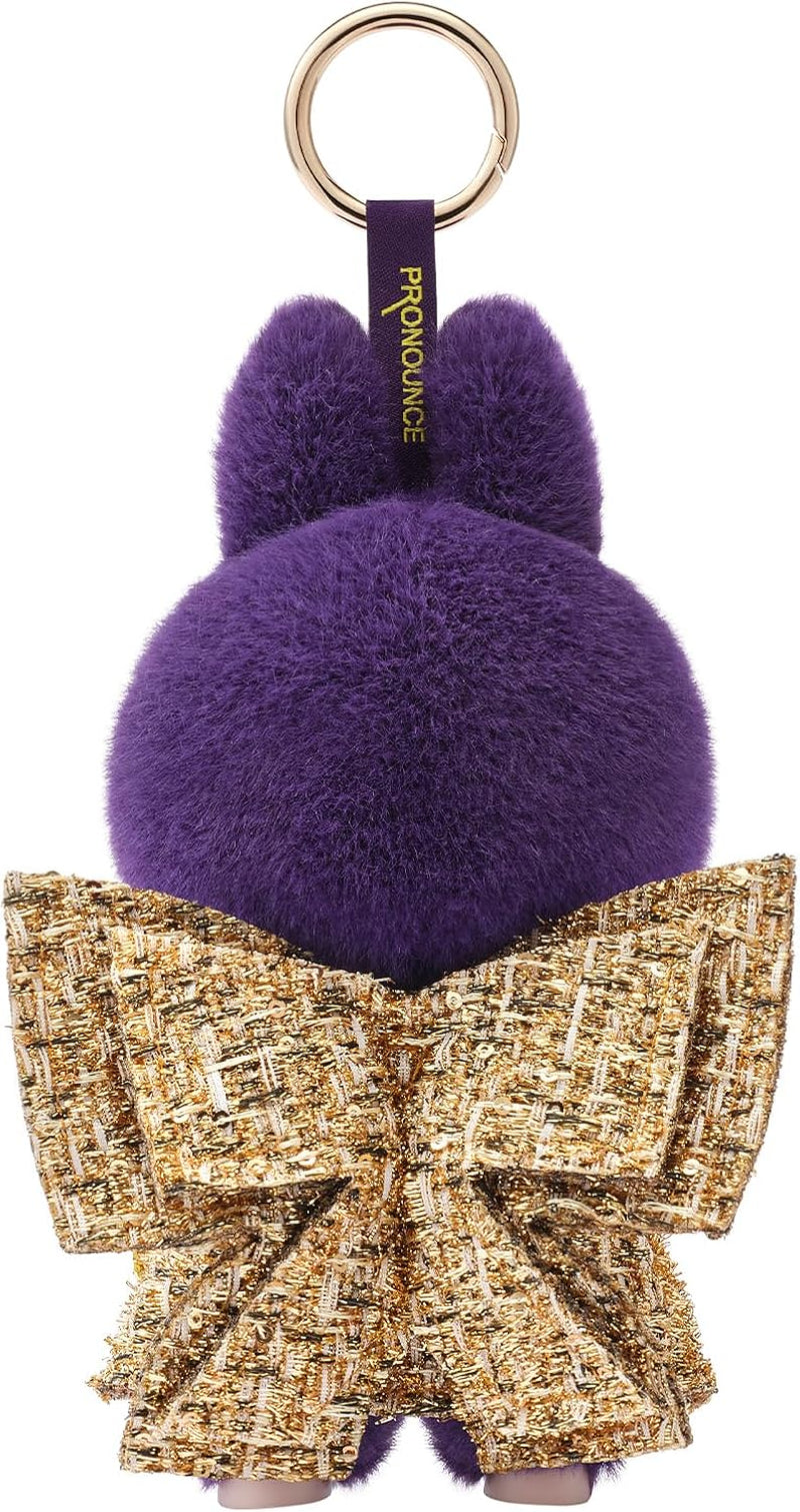 POP MART LABUBU × Pronounce - Wings of Fortune Vinyl Plush Hanging Card,Toys for Modern Home Decor, Collectible Toy Set for Desk Accessories, 1PC - USA IMPORT -