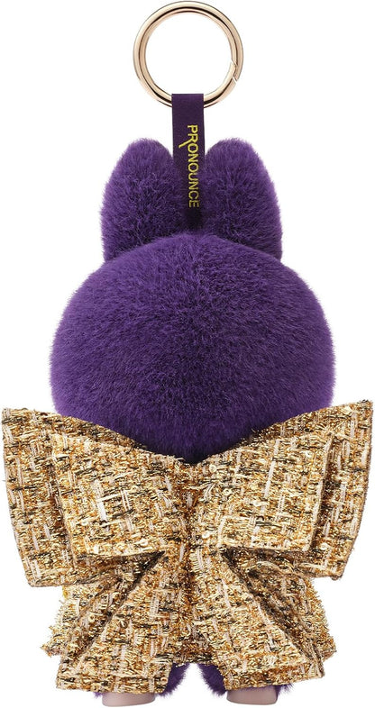 POP MART LABUBU × Pronounce - Wings of Fortune Vinyl Plush Hanging Card,Toys for Modern Home Decor, Collectible Toy Set for Desk Accessories, 1PC - USA IMPORT -