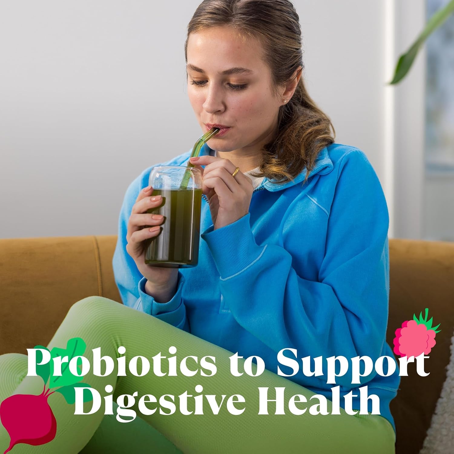 Amazing Grass Greens Superfood Powder: Greens Powder with Digestive Enzymes & Probiotics, Organic Spirulina, Chlorella, and Beet Root Powder, Chocolate, 30 Servings - USA IMPORT -