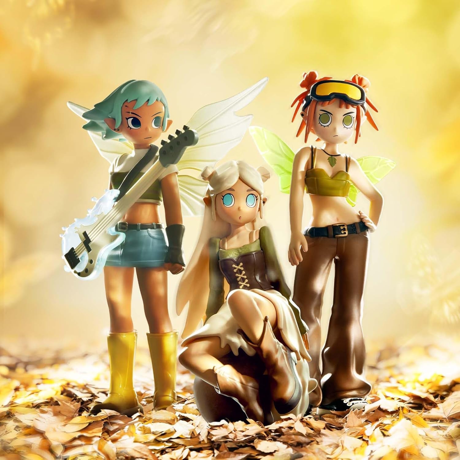 POP MART Peach Riot Punk Fairy Series Figures, Peach Riot Blind Box Figures, Random Design Action Figures Collectible Toys Home Decorations, Holiday Birthday Gifts for Girls and Boys, Single Box - USA IMPORT -