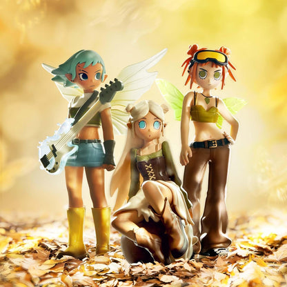 POP MART Peach Riot Punk Fairy Series Figures, Peach Riot Blind Box Figures, Random Design Action Figures Collectible Toys Home Decorations, Holiday Birthday Gifts for Girls and Boys, Single Box - USA IMPORT -