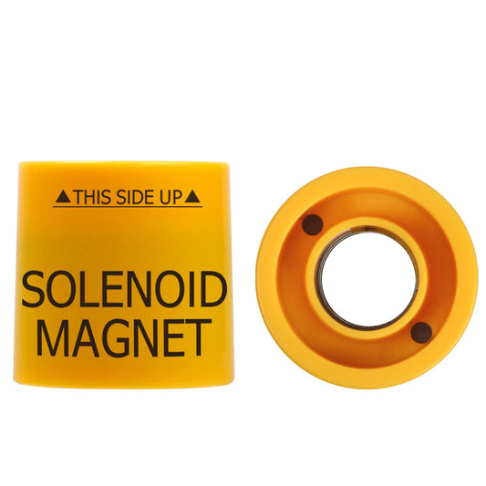 Solenoid Valve Magnet Tool #TLMKC, Solenoid Valve Troubleshooting Magnet 18 mm, Fits All Common Industry Valves Yellow