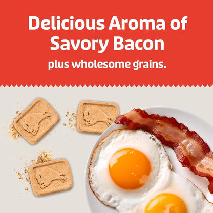 Blue Buffalo Health Bars Oven-Baked with Natural Ingredients Bacon, Egg & Cheese Crunchy Dog Biscuits, 3.5 lbs. - USA IMPORT -