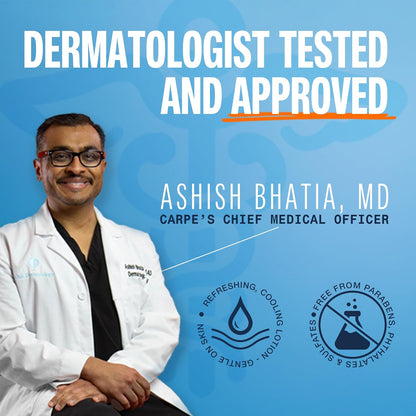 Carpe Sweat Absorbing Foot Lotion & Foot Exfoliating Scrub Regimen - A Total Solution for Sweaty Smelly Feet - USA IMPORT -