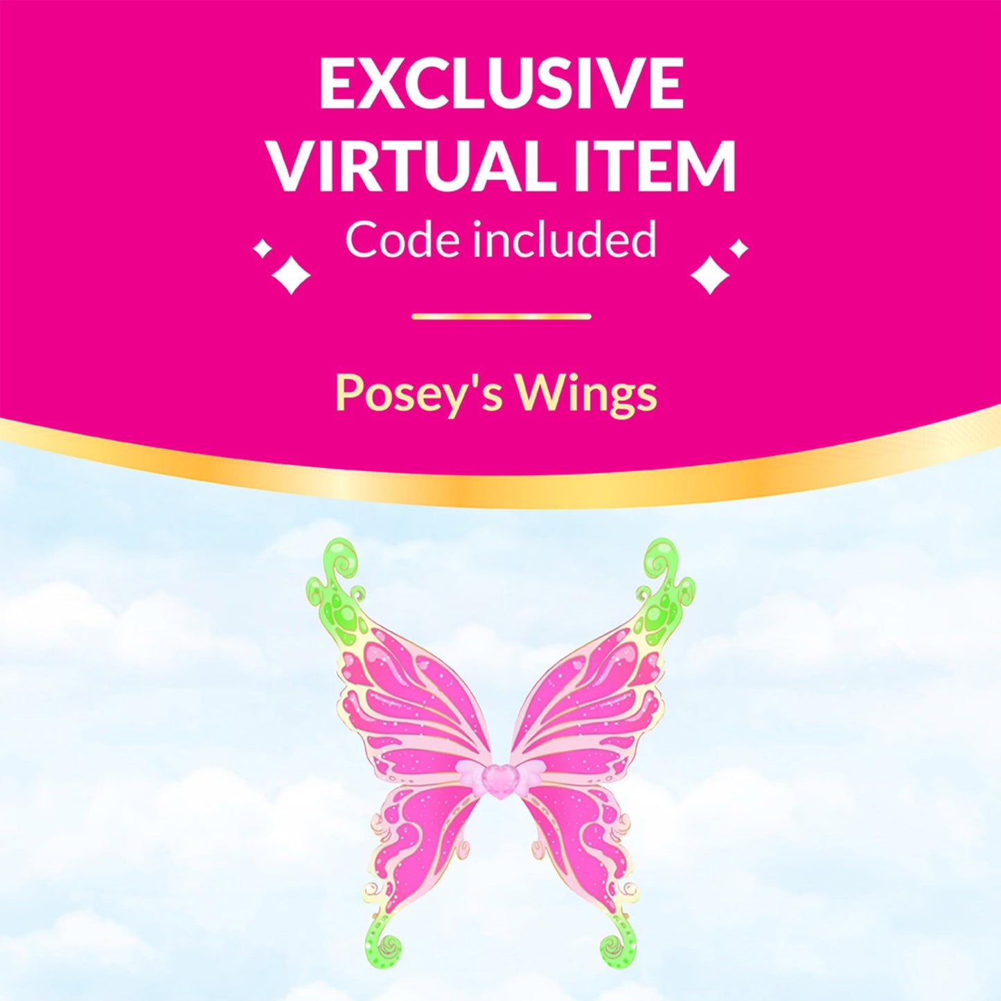 Royale High 9 Inch Posey the Nature Fairy Fashion Doll - Fairy Journal, Comb, and Virtual Item Code Included - Ages 5+