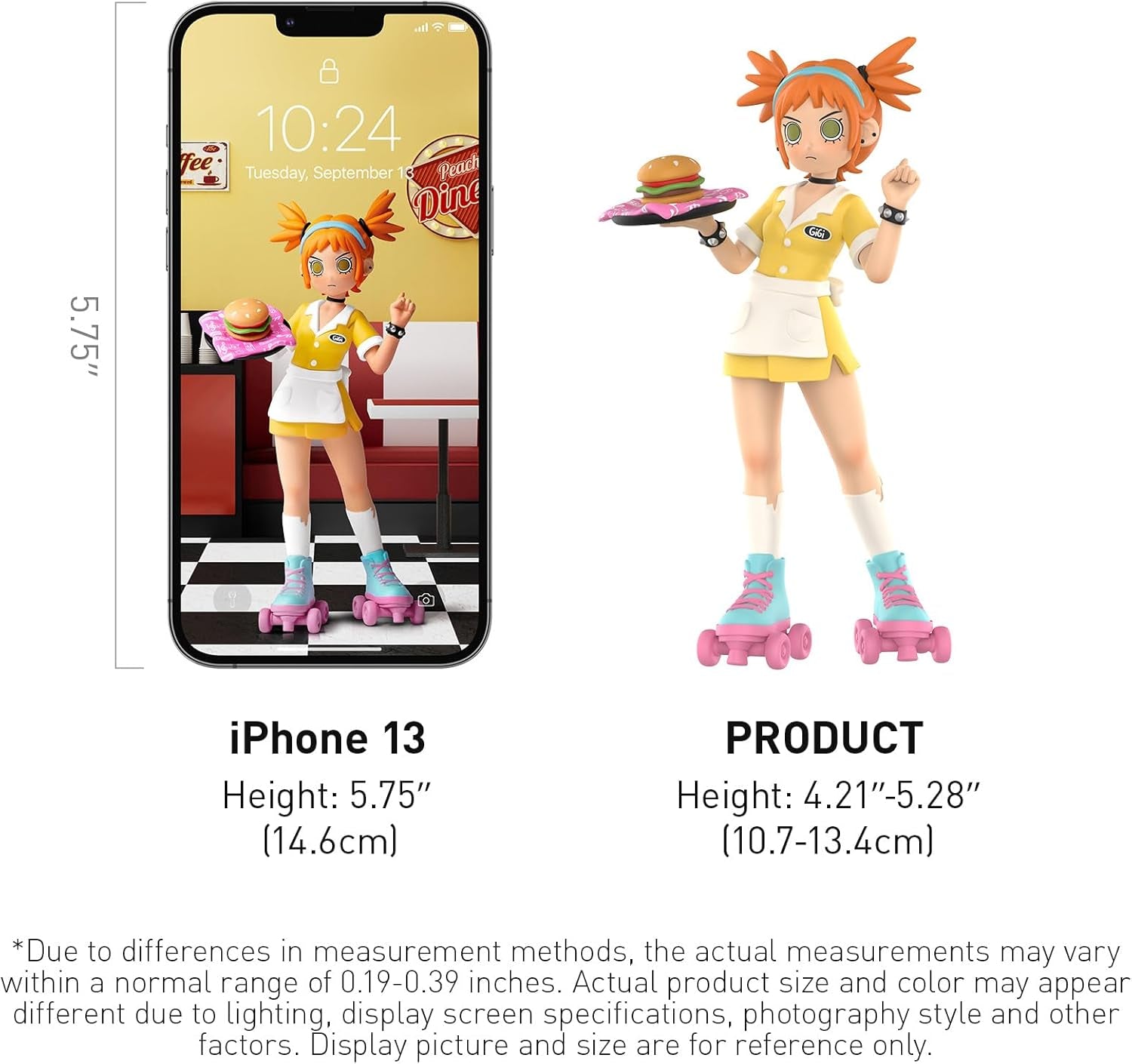 POP MART Peach Riot Rush Hour Series Figures Blind Box Figures, Random Design Action Figures Collectible Toys Home Decorations, Holiday Birthday Gifts for Girls and Boys, Single Box - USA IMPORT -