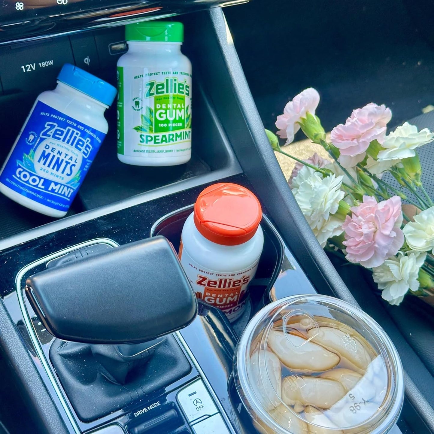 Zellie's | 100% Xylitol Spearmint Breath Mints | No Aspartame, Gluten Free, Vegan & Kosher Mints (540 Count - Pack of 1) - USA IMPORT -